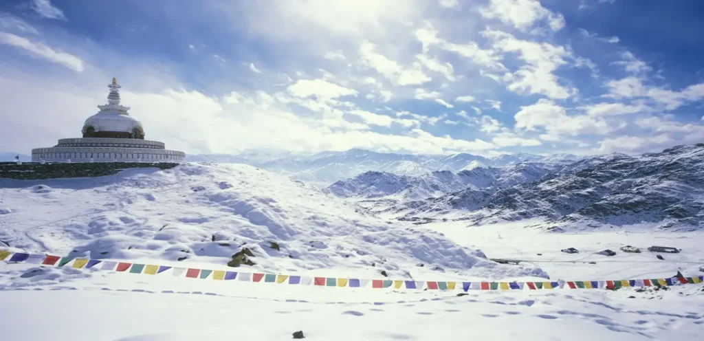 Leh Ladkh during winters